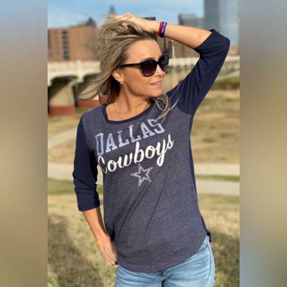 Dallas Cowboys Navy‎ Blue Tee - Picture 2 of 5